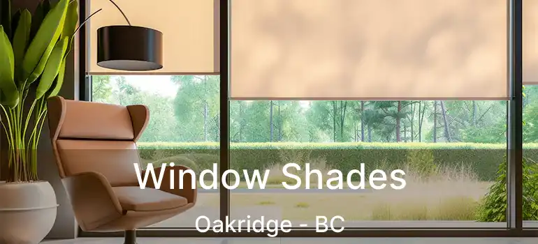  Window Shades Oakridge - BC