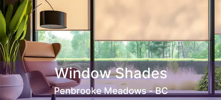 Window Shades Penbrooke Meadows - BC