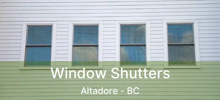  Window Shutters Altadore - BC