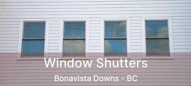  Window Shutters Bonavista Downs - BC