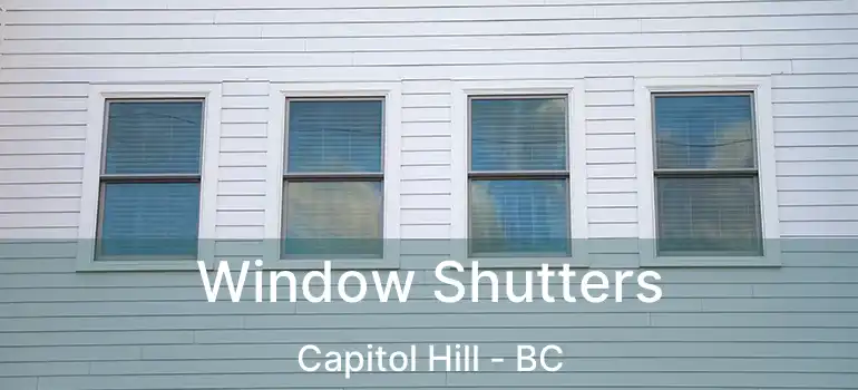 Window Shutters Capitol Hill - BC