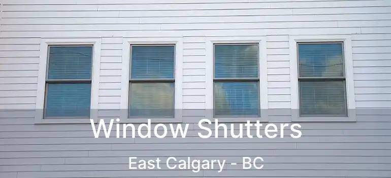  Window Shutters East Calgary - BC