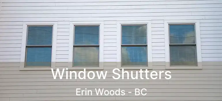  Window Shutters Erin Woods - BC