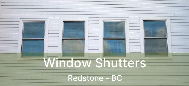  Window Shutters Redstone - BC