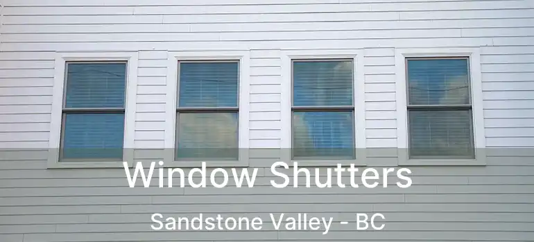  Window Shutters Sandstone Valley - BC