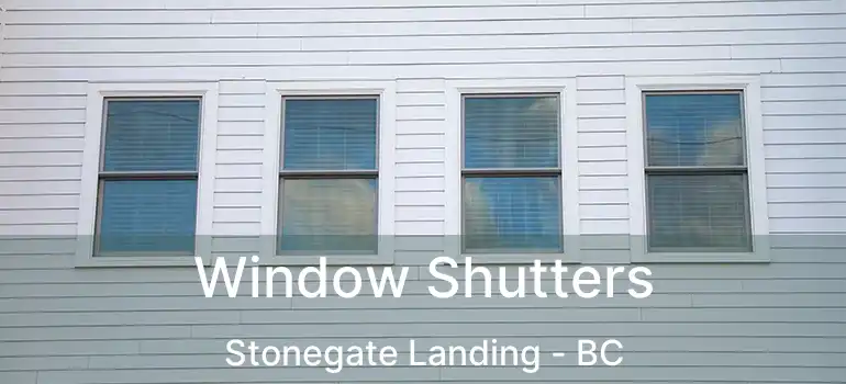  Window Shutters Stonegate Landing - BC