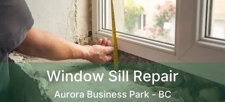  Window Sill Repair Aurora Business Park - BC