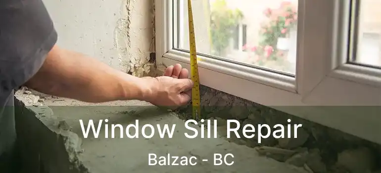 Window Sill Repair Balzac - BC