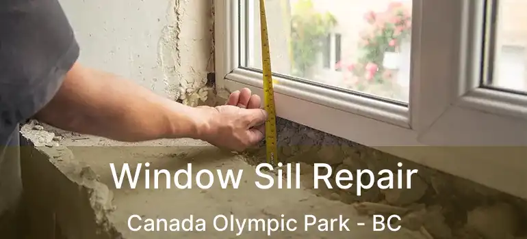  Window Sill Repair Canada Olympic Park - BC