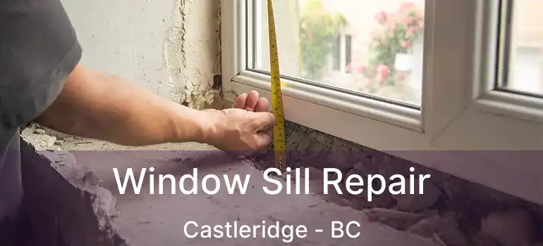  Window Sill Repair Castleridge - BC