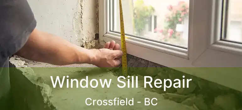  Window Sill Repair Crossfield - BC