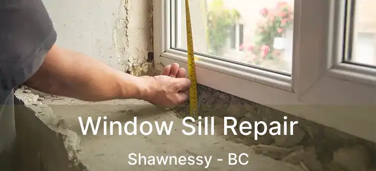 Window Sill Repair Shawnessy - BC