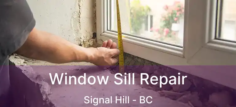  Window Sill Repair Signal Hill - BC
