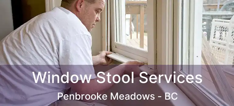  Window Stool Services Penbrooke Meadows - BC