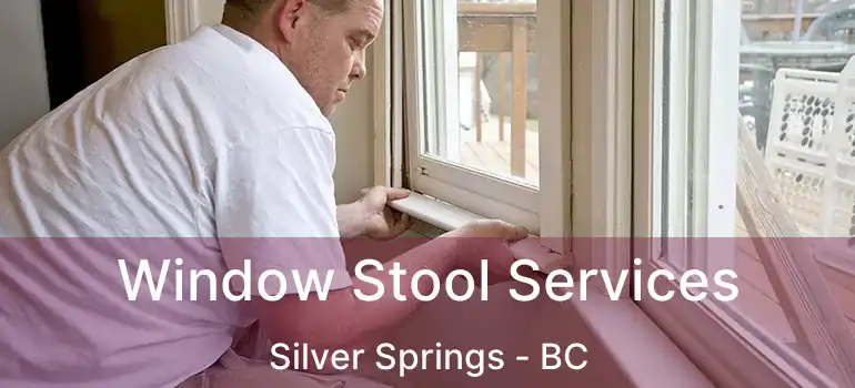  Window Stool Services Silver Springs - BC