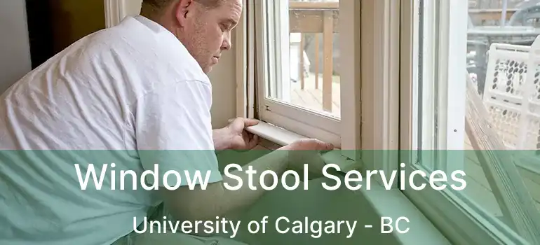  Window Stool Services University of Calgary - BC