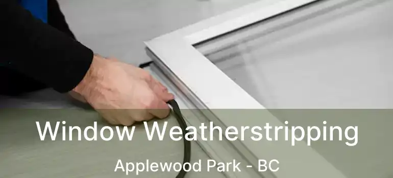  Window Weatherstripping Applewood Park - BC