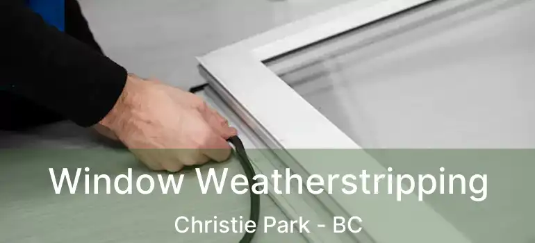  Window Weatherstripping Christie Park - BC