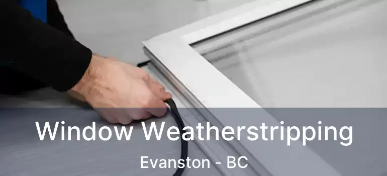  Window Weatherstripping Evanston - BC