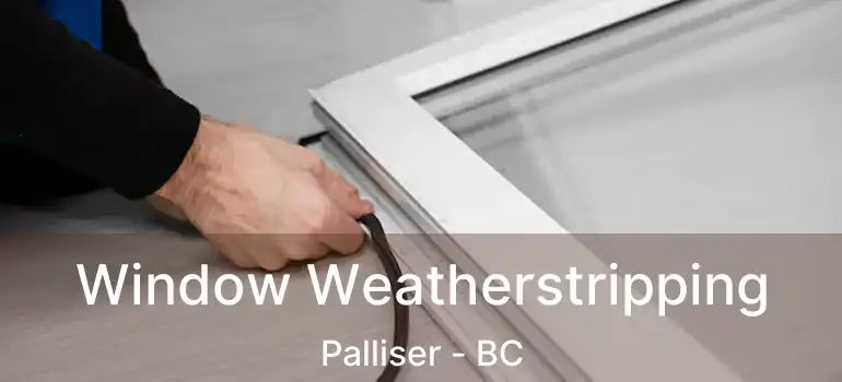  Window Weatherstripping Palliser - BC