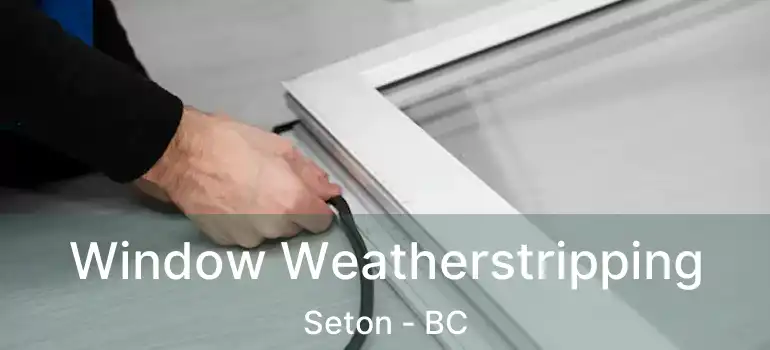  Window Weatherstripping Seton - BC