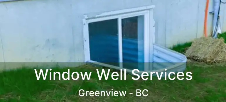  Window Well Services Greenview - BC