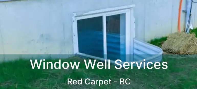  Window Well Services Red Carpet - BC