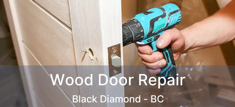  Wood Door Repair Black Diamond - BC