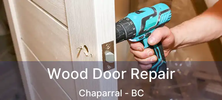  Wood Door Repair Chaparral - BC