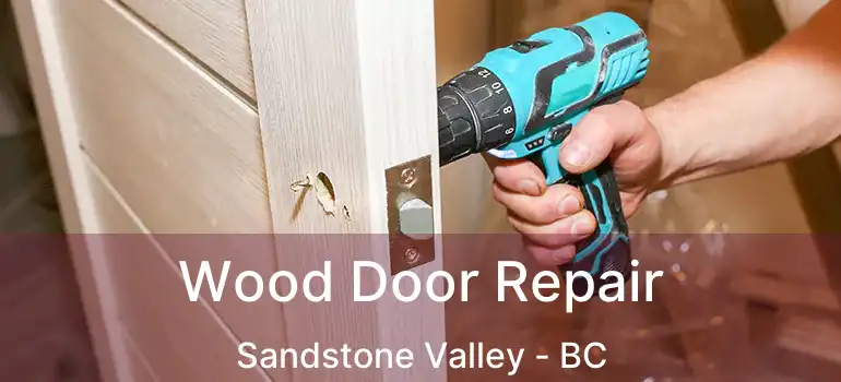  Wood Door Repair Sandstone Valley - BC