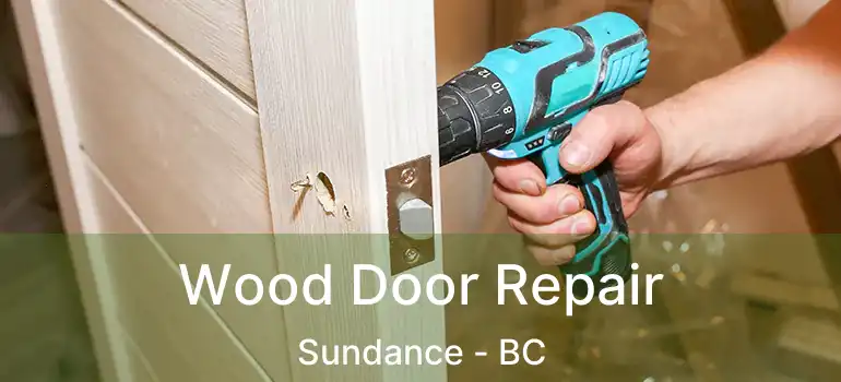  Wood Door Repair Sundance - BC