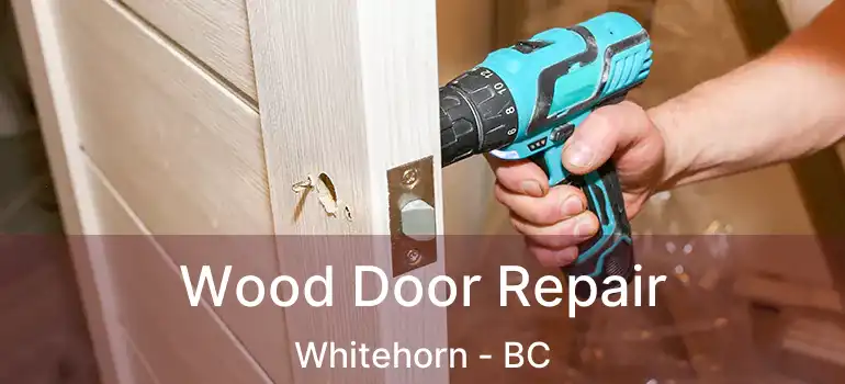  Wood Door Repair Whitehorn - BC