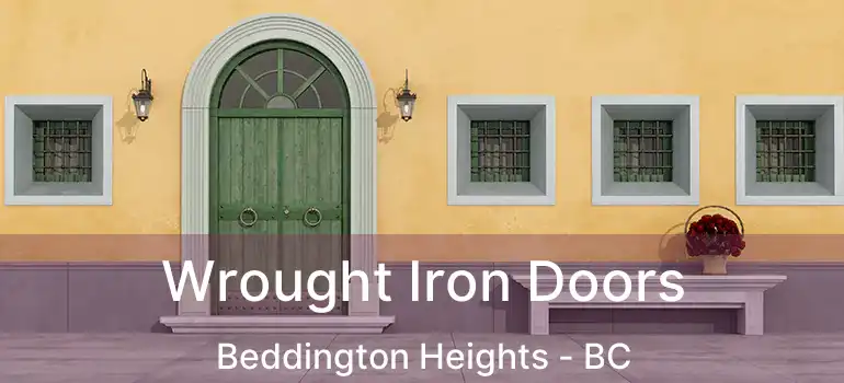  Wrought Iron Doors Beddington Heights - BC
