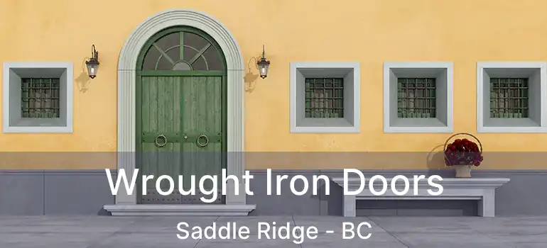  Wrought Iron Doors Saddle Ridge - BC